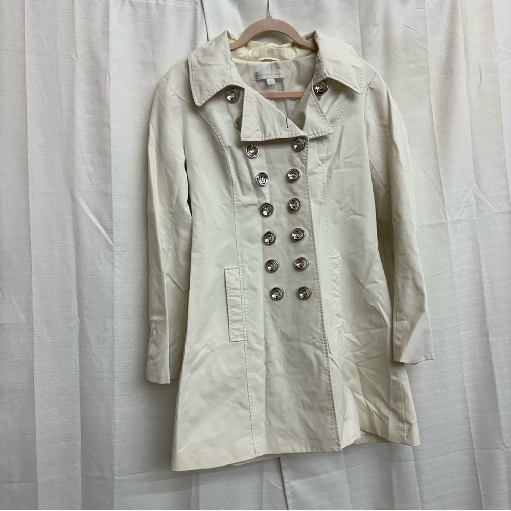 White trench coat
